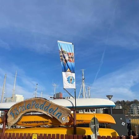 Moderne Lejlighed Ved Flensborg Havn Luaran gambar